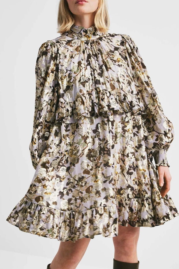 Georgette Tieband Dress - October Field