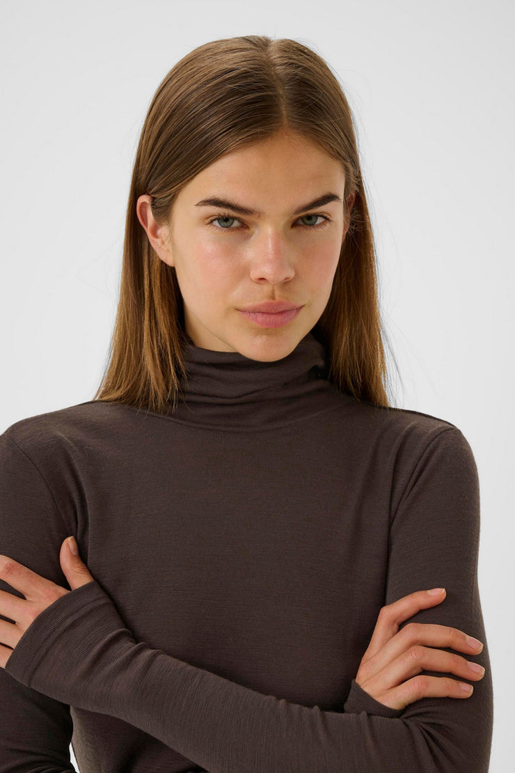 GZninia Wool Rollneck- Molé