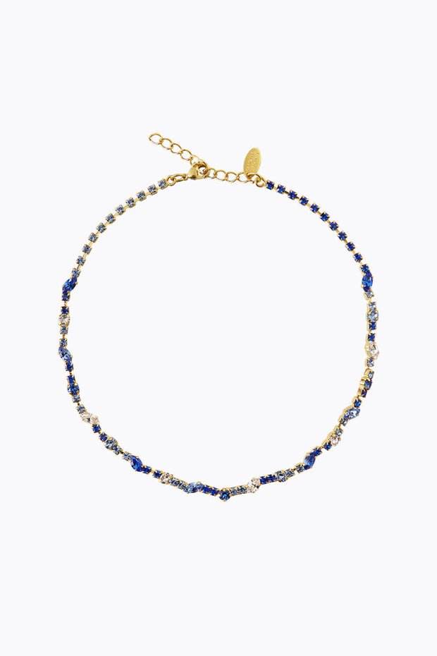 Antonia Necklace - Blue Combo