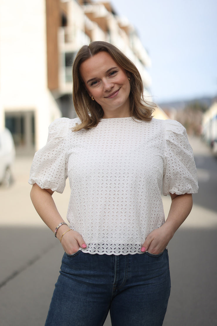 Aulina Blouse - White