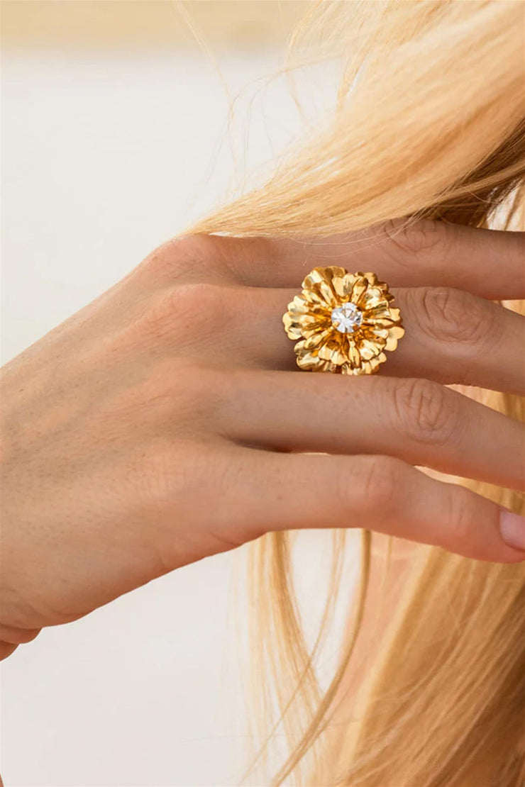 Blossom Ring - Crystal
