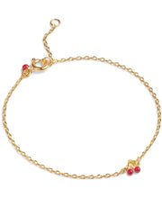 CHERRY BRACELET - Red