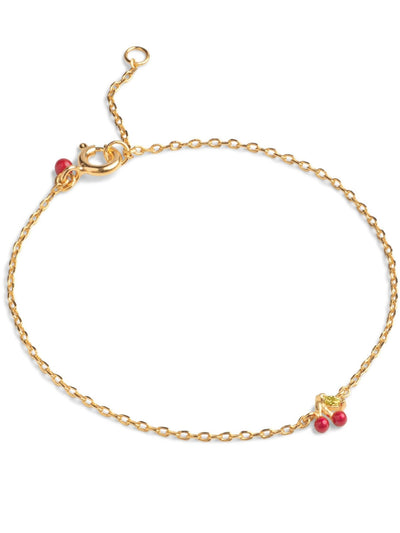 CHERRY BRACELET - Red