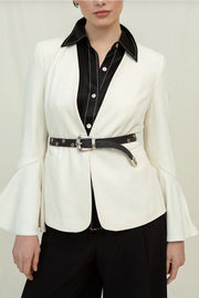 Stud Belt - Black Silver