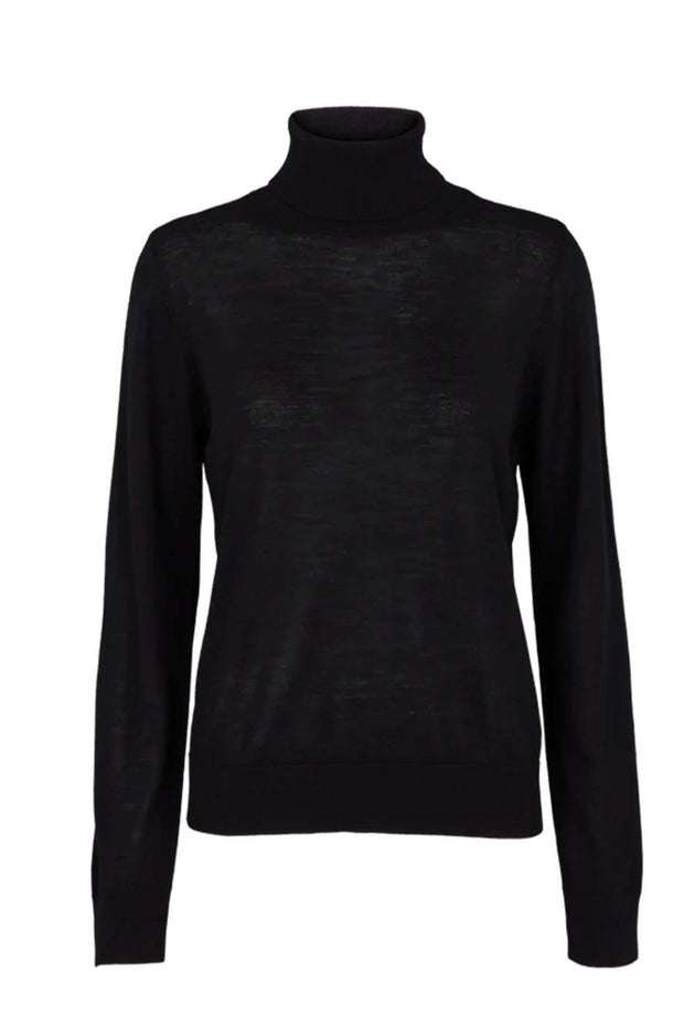 Vera Roll Neck - Black