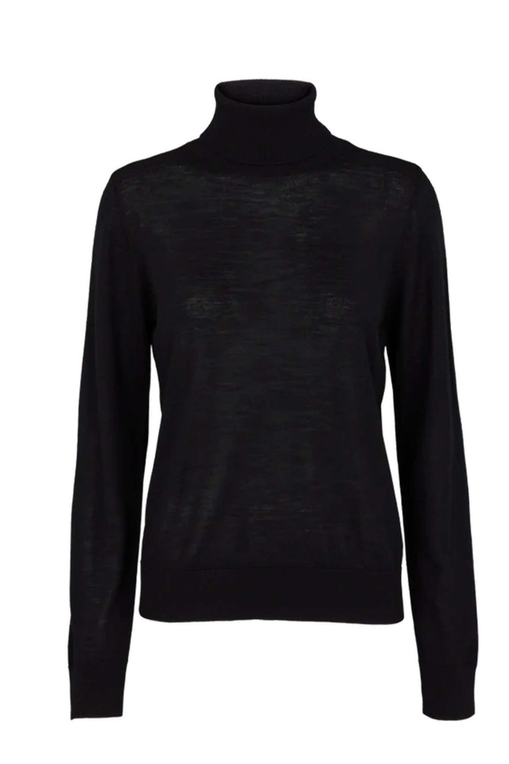 Vera Roll Neck - Black