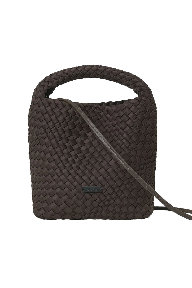 Braiding Handbag - Chocolate Plum