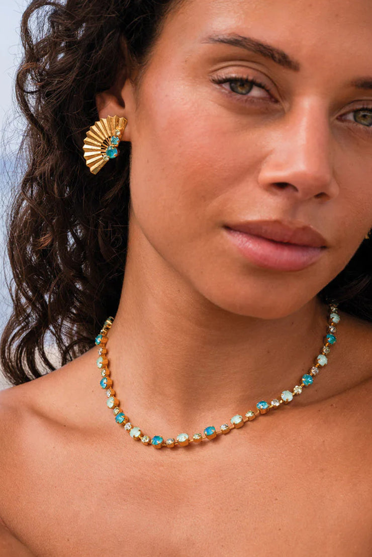 Calanthe Necklace - Laguna Combo