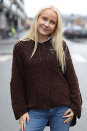 Dream wide sweater - Brown