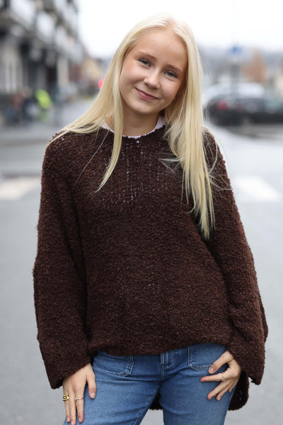 Dream wide sweater - Brown