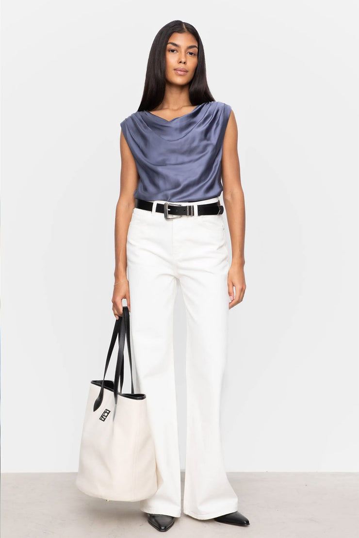 Haidi Top - Mid Blue