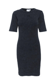 GZDrew Washed logo Dress - Grey Washed
