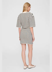 Mona Dress - Black Stripe French
