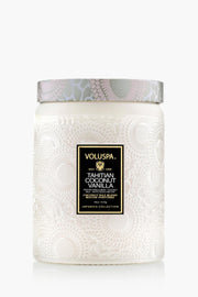 Large Jar Candle - Tahitian Coconut Vanilla