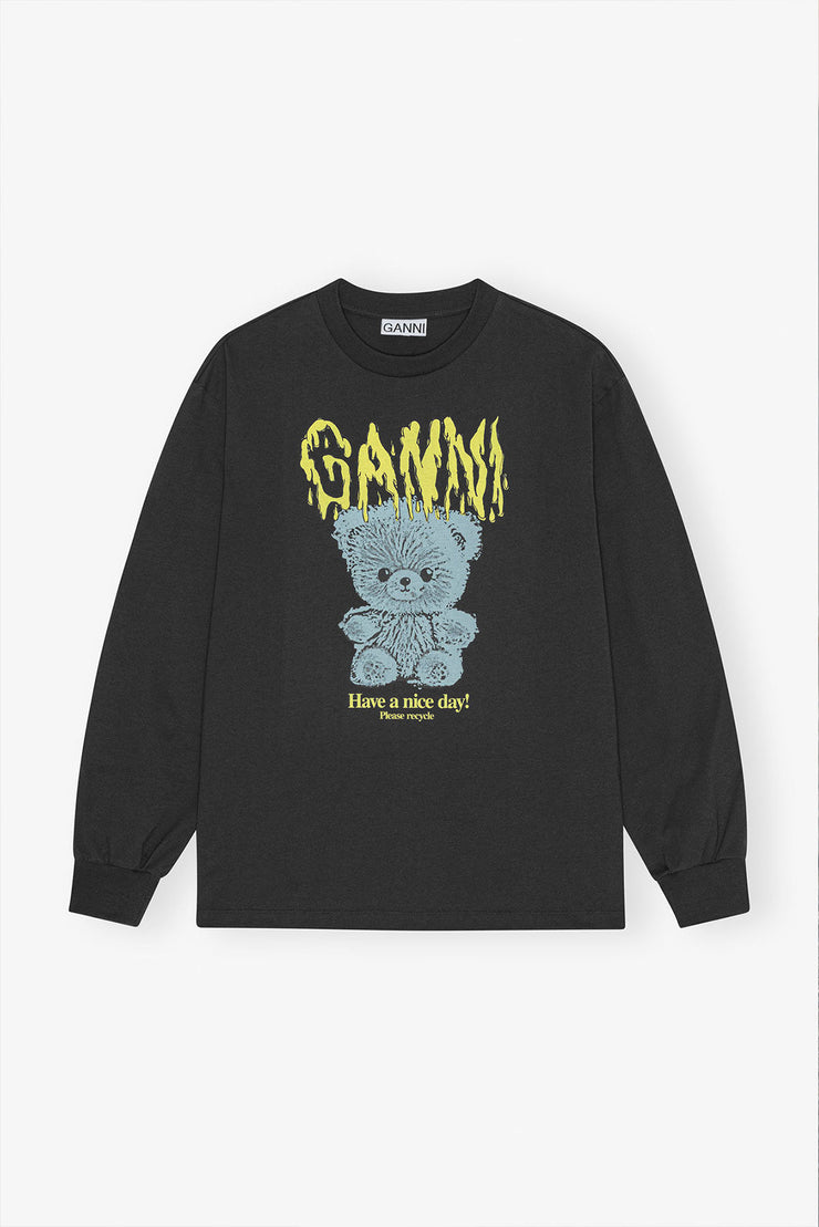 Basic Cotton TEDDY Long Sleeve - Phantom