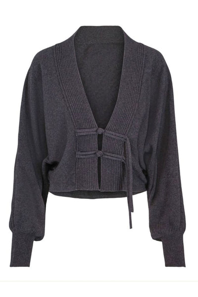 Ina Cardigan - Grey Melange