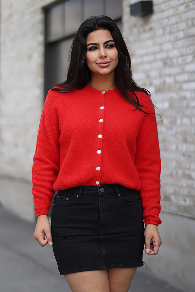 Vitow Cardigan - Strawberry
