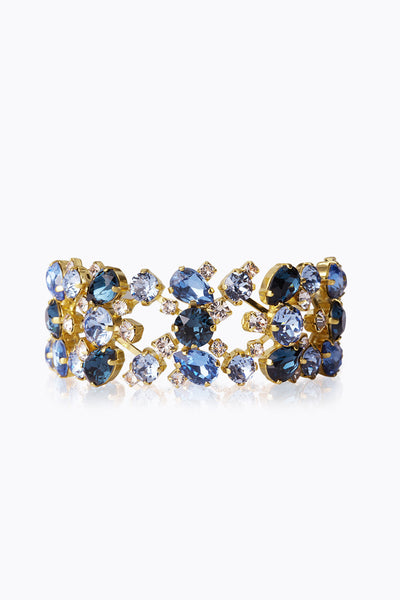 Aurelia Bracelet Gold - Blue Combo
