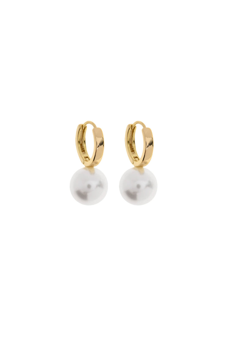 Essie - Pearl Hoop Earring