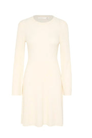 AntaliGZ Wool Short Dress - Egret