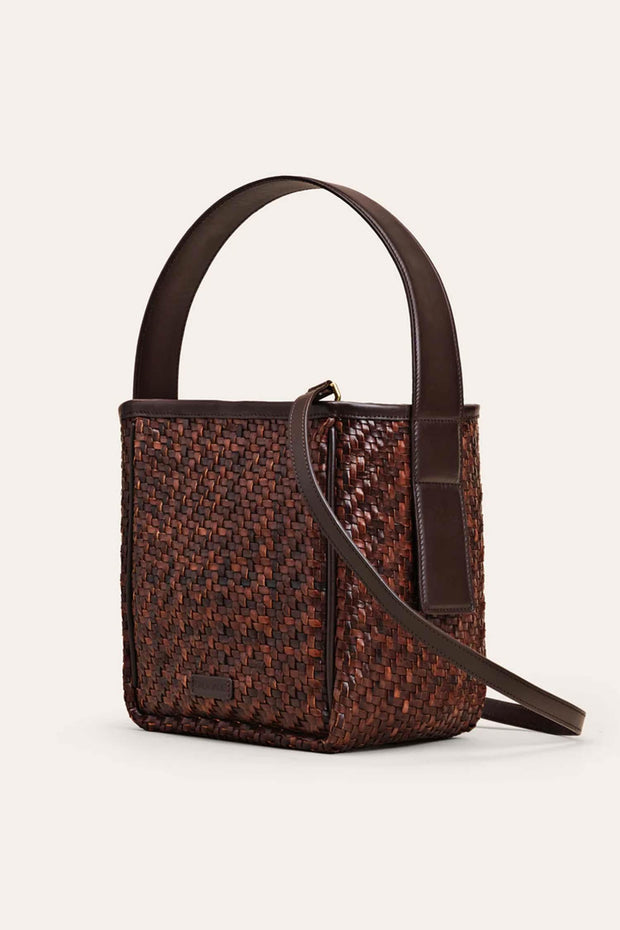 Iwa Mini Shoulder Bag - Umber