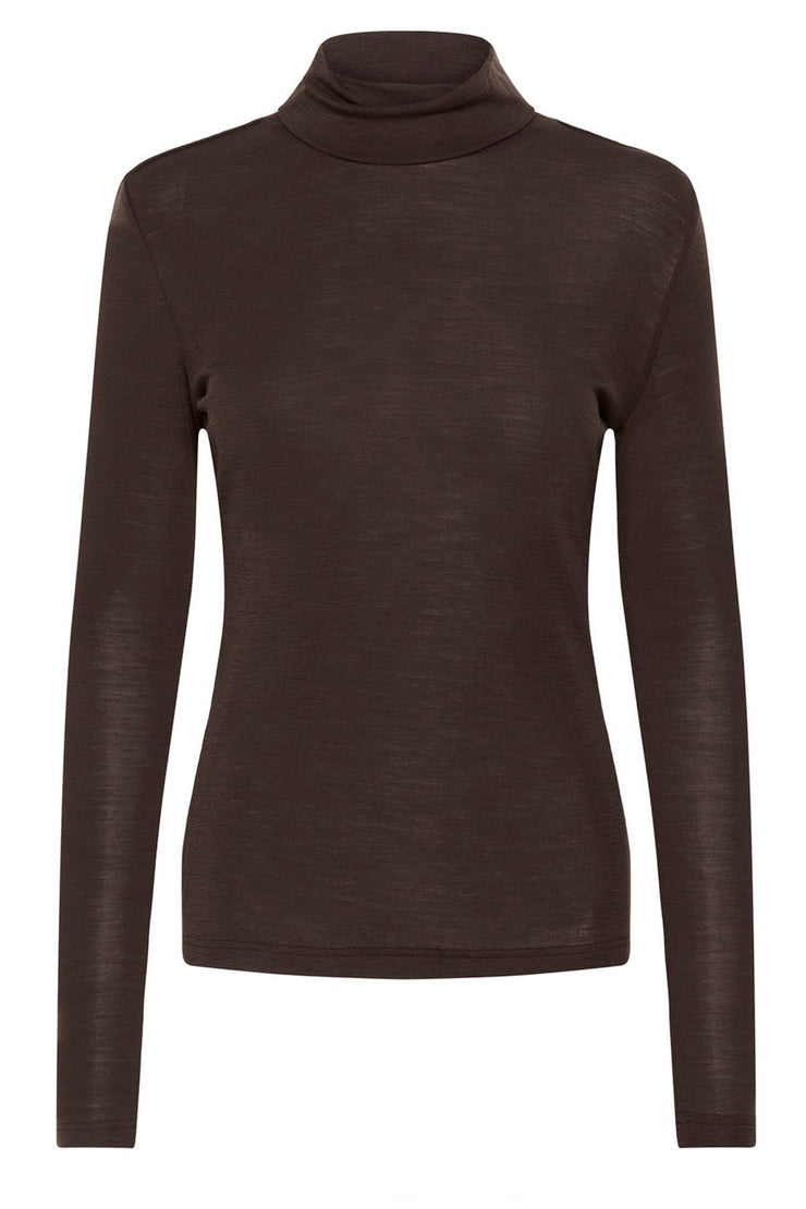 GZninia Wool Rollneck- Molé