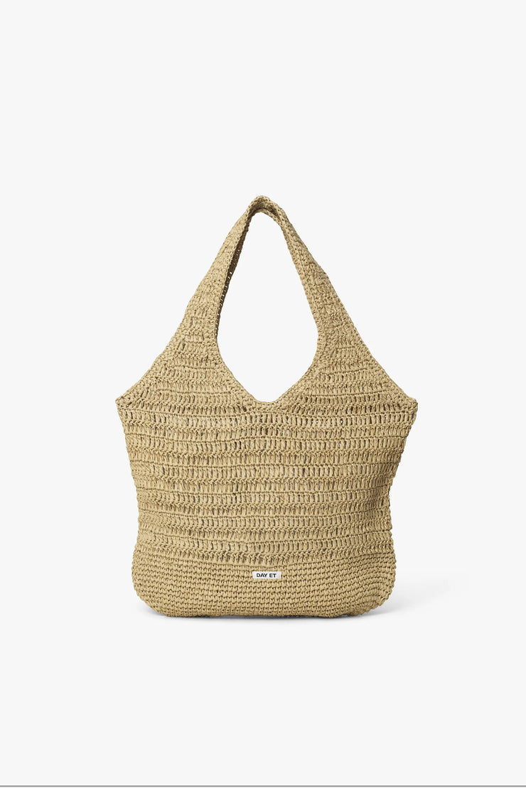 Crochet Tote - Coriander Beige