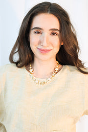 Mini Noora Necklace - Topaz Combo