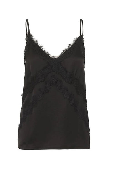 GZsachi Slip Top - Black