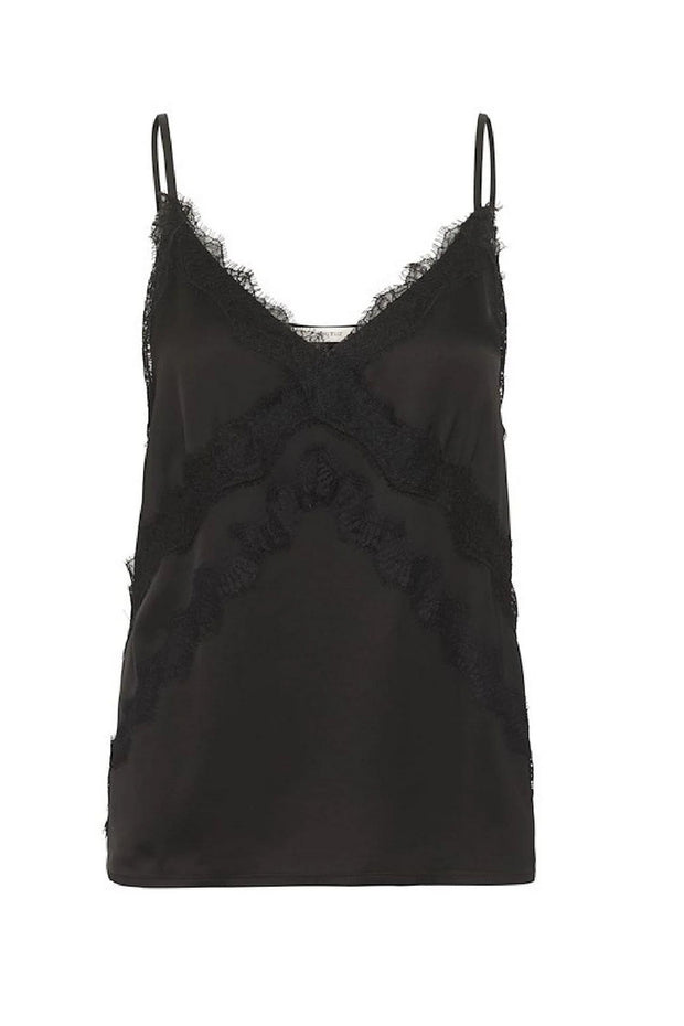 GZsachi Slip Top - Black