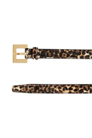 Nicola Belt - Leopard Calf Hair