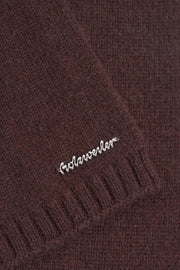 Wool Scarf - Brown
