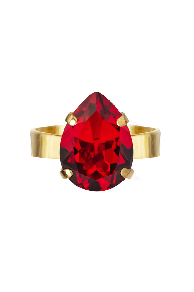 Mini Drop Ring - Light Siam