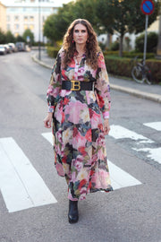 Organza Belt Dress