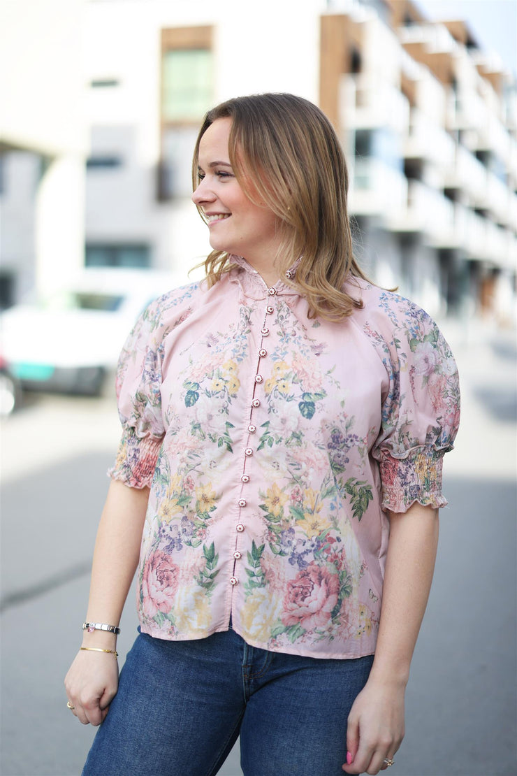 Shirt Digital Print - Rose