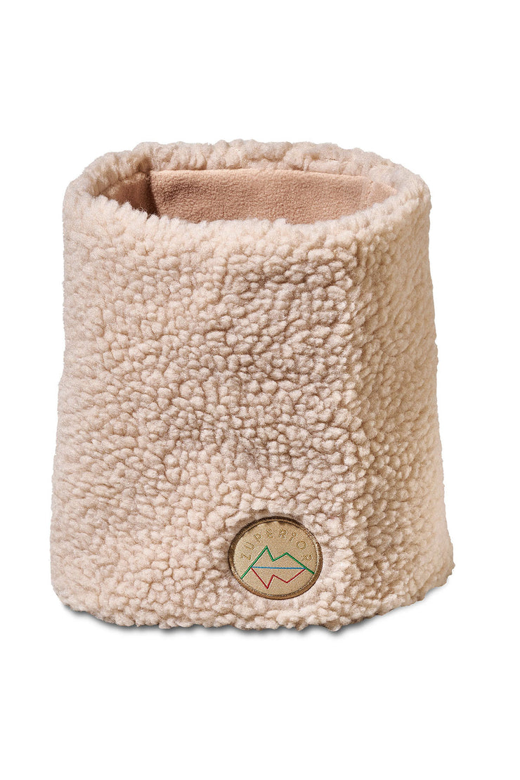 Teddyfleece Hals - Beige