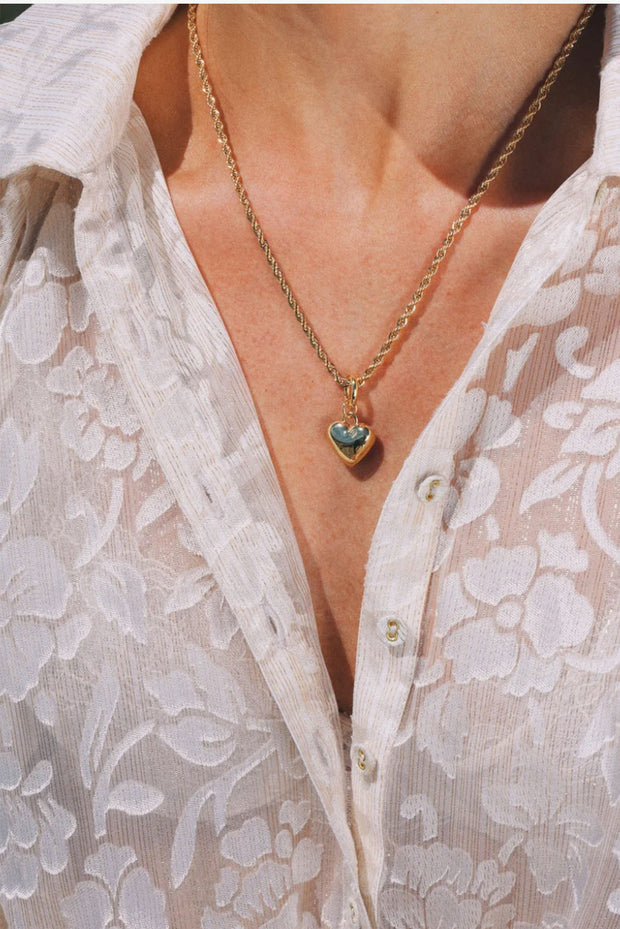 The Gold Heart Charm