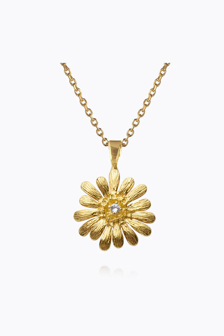 Daisy Necklace - Crystal