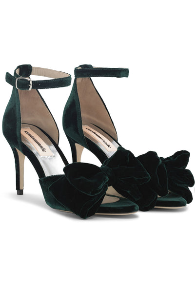 Marita Velvet - Posy Green
