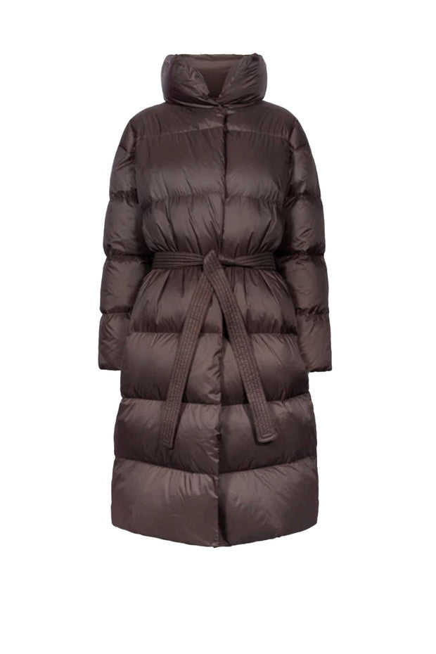 Dakota Down Coat - Drak Brown