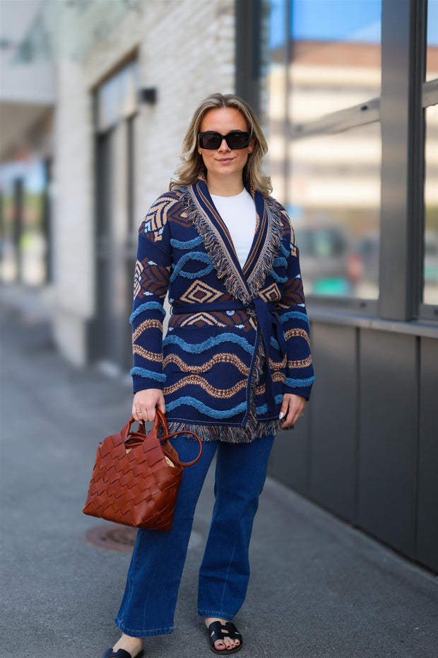 Harmoni Cardigan - Navy