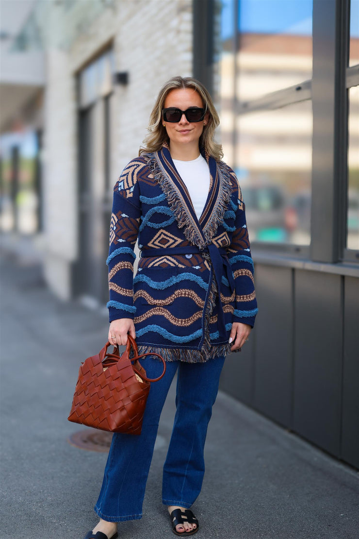 Harmoni Cardigan - Navy