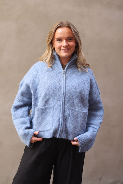 Tine Powder Cardigan - Blue