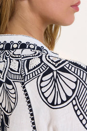 Sabrina Top - Vanilla/Onyx Black