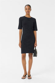 GZDrew Washed logo Dress - Grey Washed