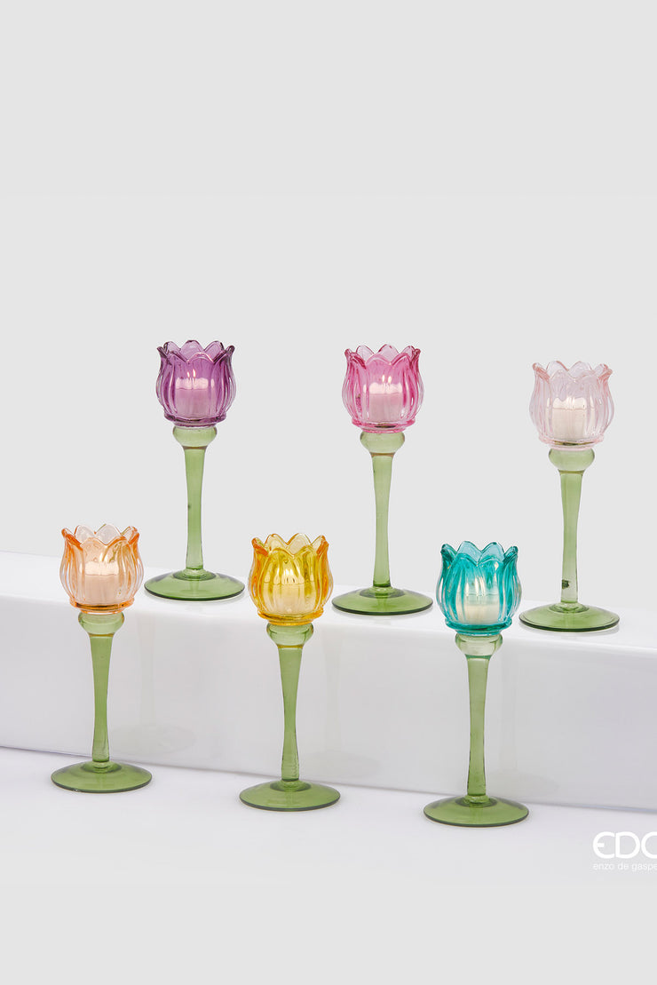 Portacandela Tulip