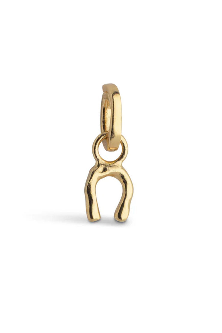 Enamel Charm - Lucky Horseshoe