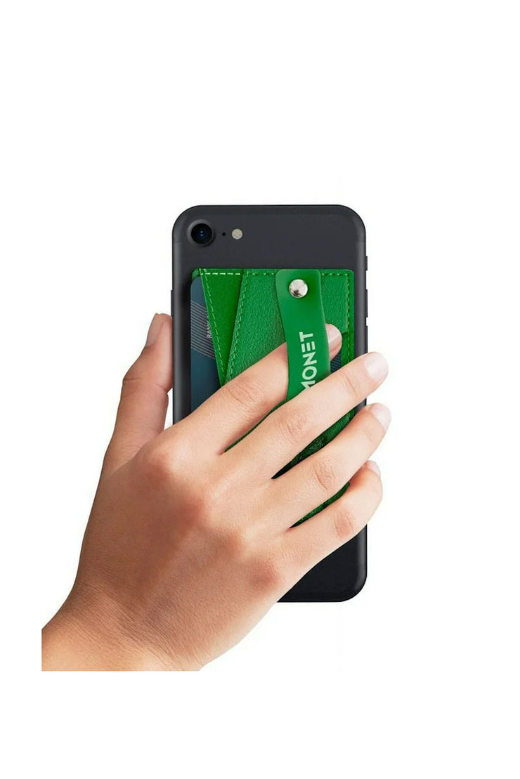 Phone Grip Wallet - Hunter Green