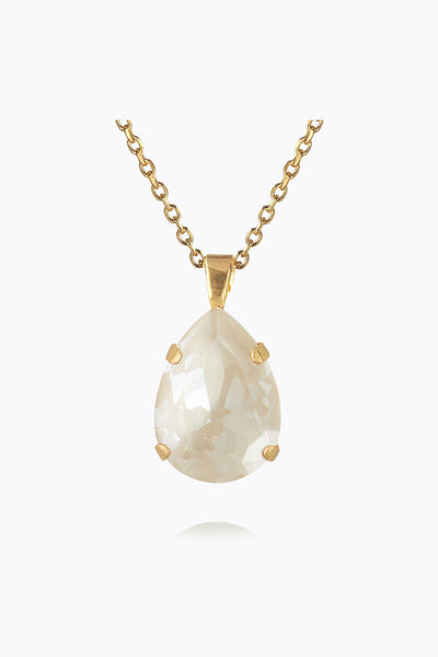 Classic Drop Necklace - Linen Ignite