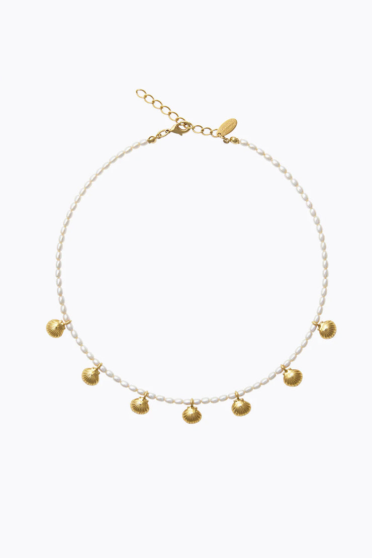 Shell Pearl Choker